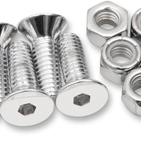 COLONY Mounting Hardware Kit without Nuts - Brake Rotor - Socket-Head/Countersunk - 1" 8758-10