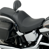 DRAG SPECIALTIES SEATS One Piece Smooth Seat - Driver Backrest - FLST/FXST '84-'99 0802-0729