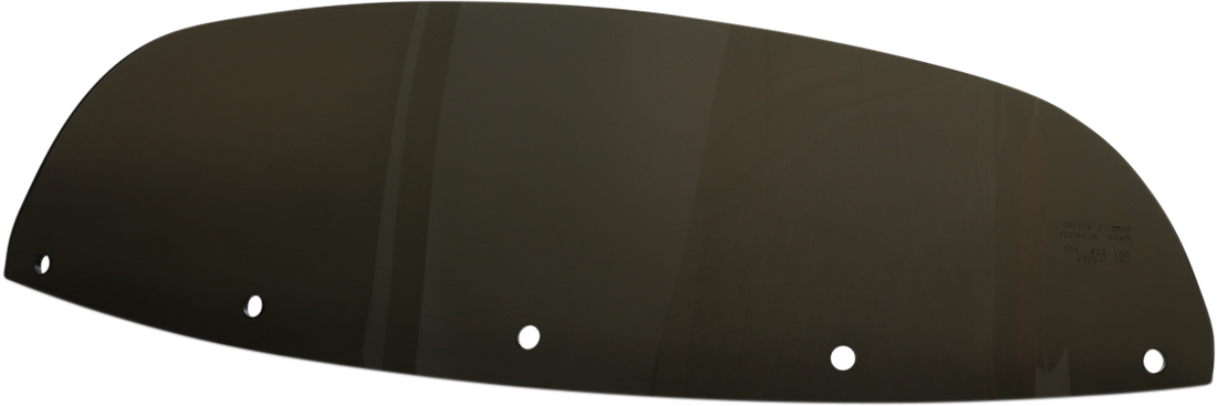 MEMPHIS SHADES Windshield - 5" - Black - '86-'95 FLHT MEP8001
