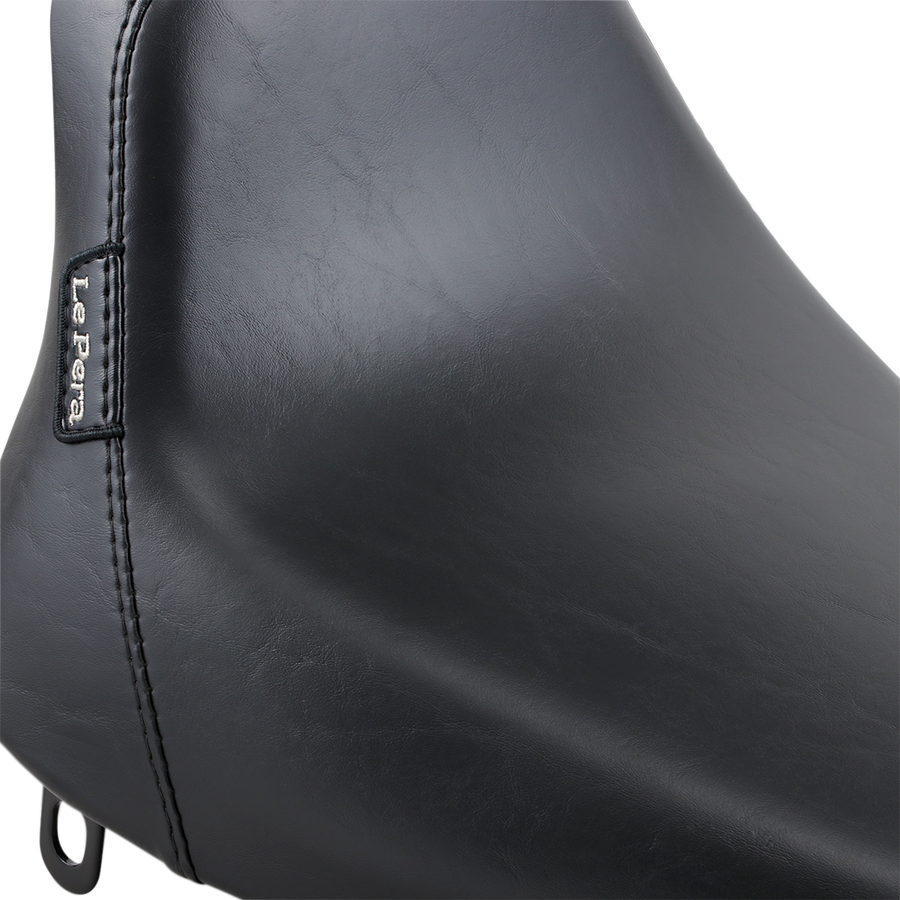 LE PERA Bare Bones Solo Seat - Smooth - Black - FL/FX '84-'99 LN-007