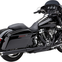 COBRA 3" Mufflers - Black - '17-'20 Bagger 6021RB