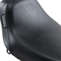 LE PERA Bare Bones Solo Seat - Smooth - Black - FX/FL '64-'84 LN-002