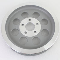 20-0154 - Silver Rear Belt Pulley 65 Tooth by York