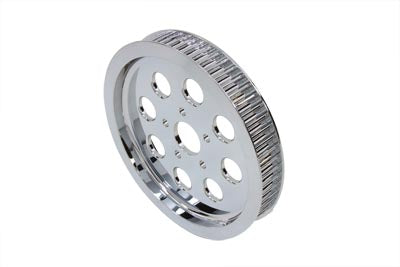 20-0313 - Rear Drive Pulley 65 Tooth Chrome by York