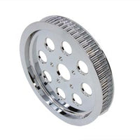 20-0313 - Rear Drive Pulley 65 Tooth Chrome by York