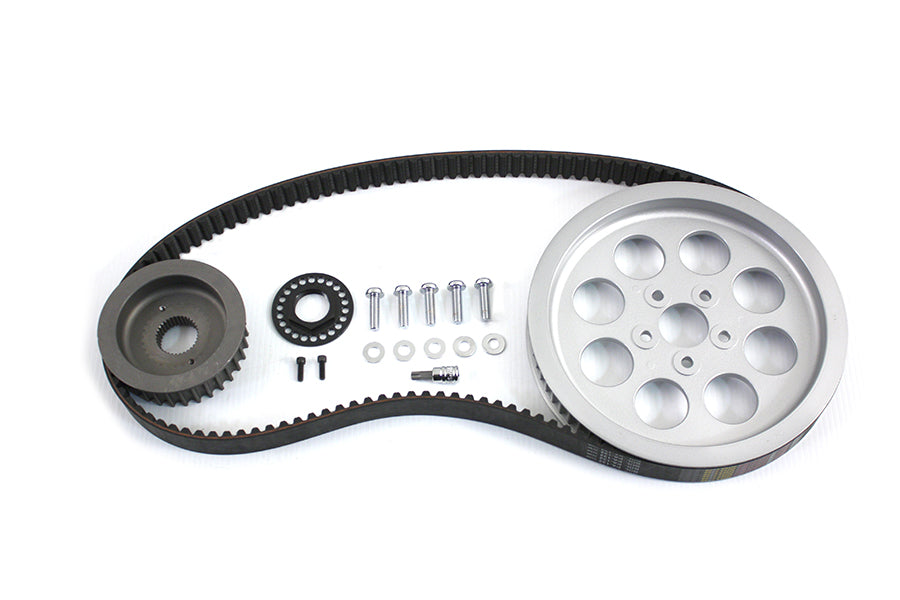 20-0314 - Rear Belt and Pulley Kit Alloy by York