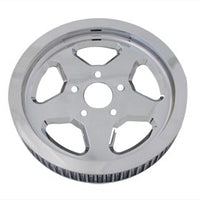 20-0353 - Rear Drive Pulley 65 Tooth Chrome by York