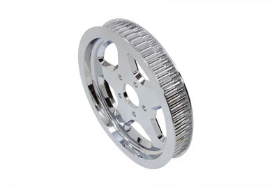 20-0353 - Rear Drive Pulley 65 Tooth Chrome by York