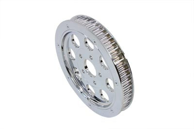 20-0376 - Rear Drive Pulley 61 Tooth Chrome by York