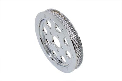 20-0377 - Rear Drive Pulley 61 Tooth Chrome by York