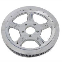 20-0378 - Rear Drive Pulley 68 Tooth Chrome by York