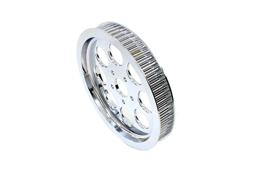 20-0498 - Rear Drive Pulley 70 Tooth Chrome by York