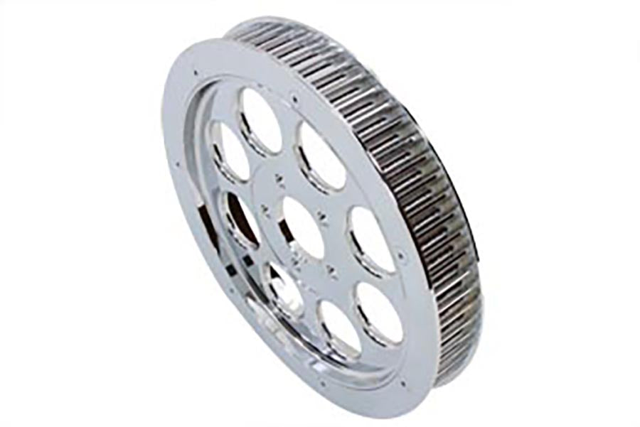 20-0599 - Chrome Rear Drive 70 Tooth Pulley by York