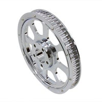 20-0647 - Rear Drive Pulley 70 Tooth Chrome by York