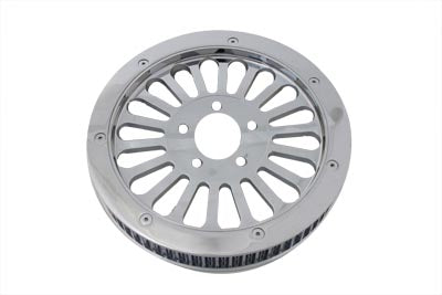 20-0671 - Rear Drive Pulley 65 Tooth Chrome by York