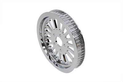 20-0671 - Rear Drive Pulley 65 Tooth Chrome by York