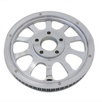 20-0697 - Rear Pulley 66 Tooth Chrome by York