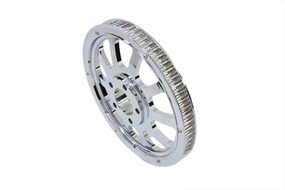 20-0697 - Rear Pulley 66 Tooth Chrome by York