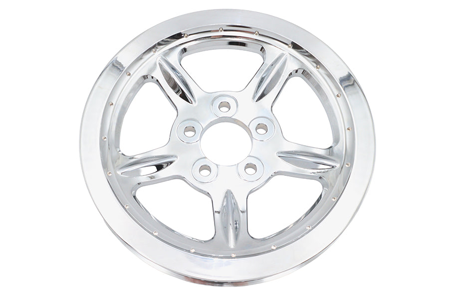 20-0752 - Rear Drive Pulley 68 Tooth Chrome by V-Twin