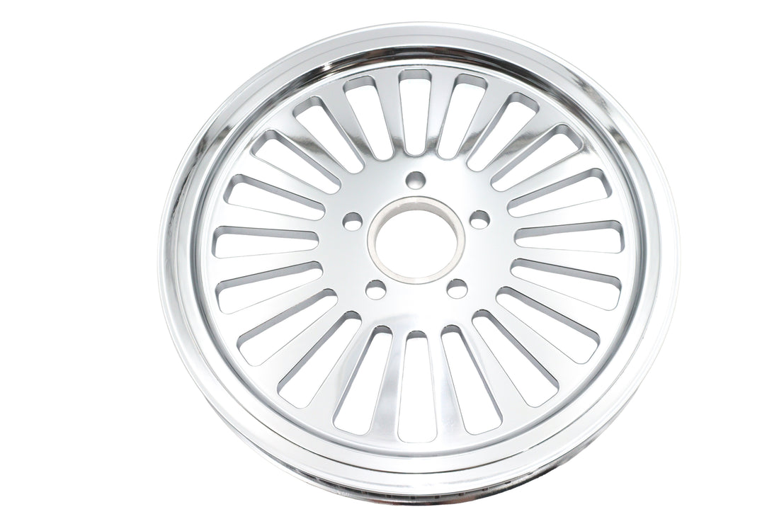 20-4607 - King Spoke Rear Drive Pulley 70 Tooth Chrome by Ultima