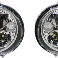 2001-1261 - CUSTOM DYNAMICS LED Headlight - 5-3/4" - Chrome - Pair CDTB-575OV-C
