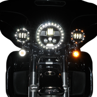 2001-1747 - CUSTOM DYNAMICS ProBEAM LED Headlamp 7" - Black PB-7-B