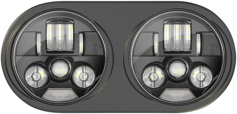 2001-1834 - CUSTOM DYNAMICS ProBeam? LED Headlamps - FLTR - Black PB-RG13-B