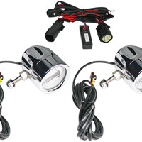 2001-2202 - CUSTOM DYNAMICS LED Fog Light - SS8 - Chrome PB-FOG-SS8-C