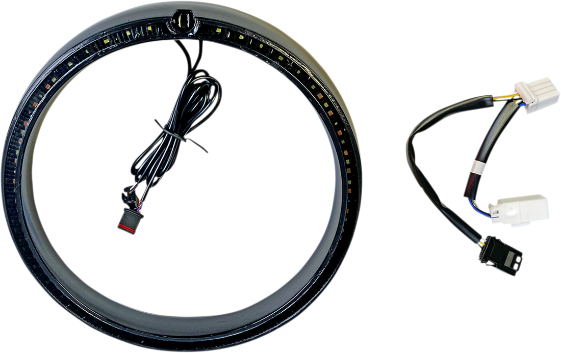 2001-2311 - CUSTOM DYNAMICS Standard Trim Ring - Black PB-7TR-AW-2B