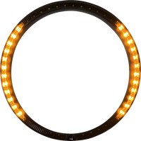 2001-2317 - CUSTOM DYNAMICS Sequential Trim Ring - Black PB-7TR-SEQ-3B