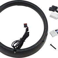 2001-2317 - CUSTOM DYNAMICS Sequential Trim Ring - Black PB-7TR-SEQ-3B