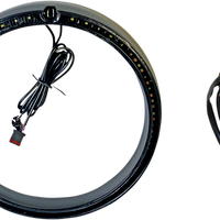 2001-2317 - CUSTOM DYNAMICS Sequential Trim Ring - Black PB-7TR-SEQ-3B