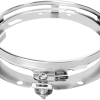 2001-2375 - CUSTOM DYNAMICS Headlamp - 7" - LED - Chrome CD-7-13-C