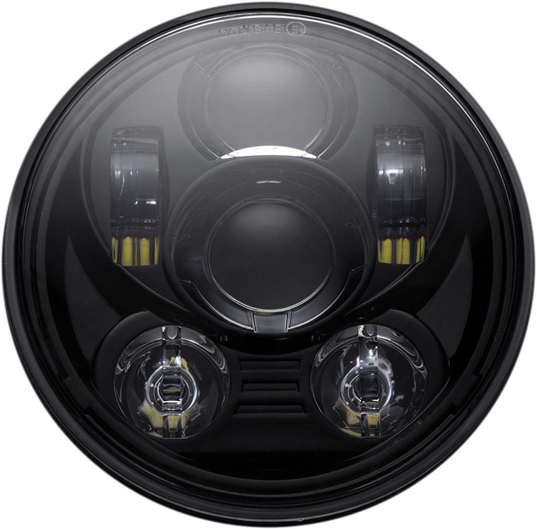 2001-2378 - CUSTOM DYNAMICS Headlamp - 5.75" - LED - Black CD-575-B