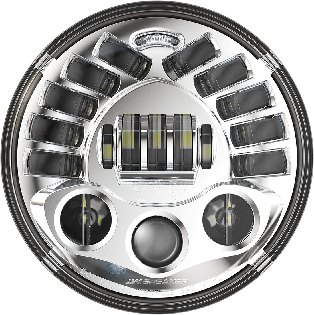 2001-2415 - CUSTOM DYNAMICS Adaptive Headlight - 5.75" - Black PB-575A-B