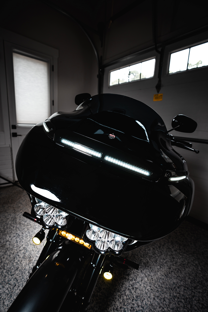 2001-2582 - CUSTOM DYNAMICS Fog Light - Black - Yellow Lens PB-FOG-BCM-YB