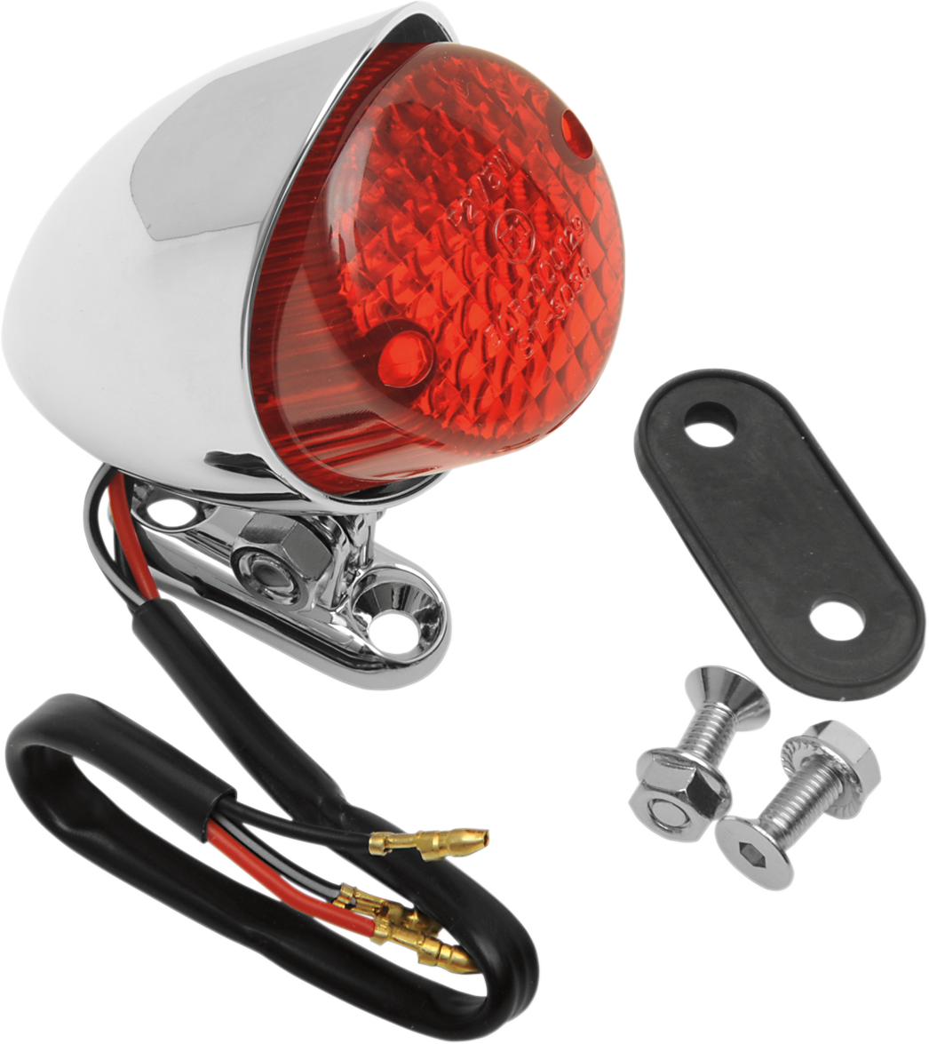 2010-0563 - DRAG SPECIALTIES Bobber Taillight - Red Lens 12-6015