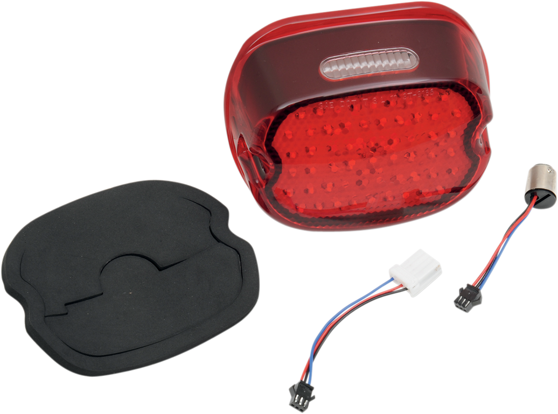 2010-0773 - DRAG SPECIALTIES Taillight - Bottom Tag Light - Red L24-0436DRLED