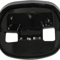 2010-1276 - CUSTOM DYNAMICS Taillight Base Plate - Black TL-BASEPLATE-B