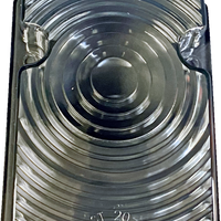 2010-1408 - CUSTOM DYNAMICS Tombstone  Taillight Lens - Smoke CD-TOMB-SMOKE