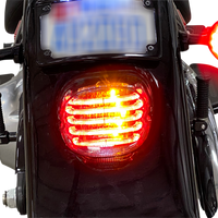 2010-1412 - CUSTOM DYNAMICS Taillight/Turn Signal -  Bottom Window - Red Lens PB-TL-INT-BW-R