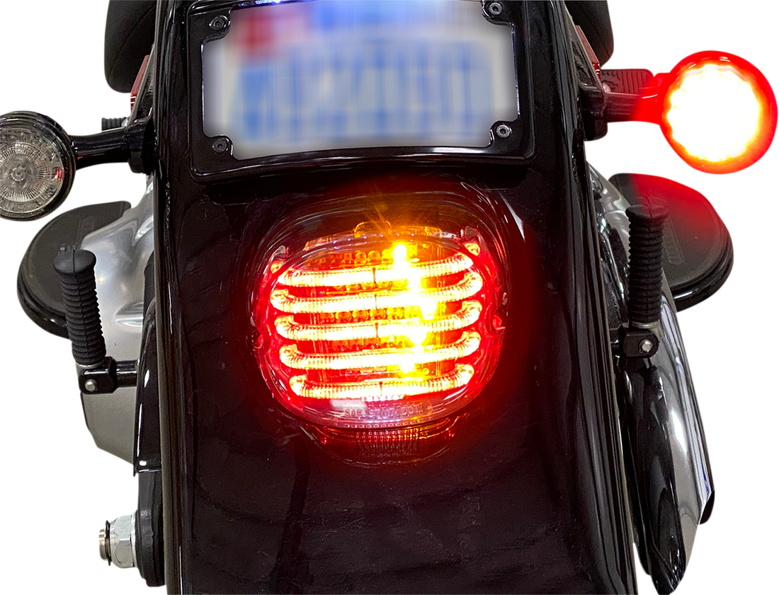2010-1415 - CUSTOM DYNAMICS Taillight/Turn Signal - Smoke Lens PB-TL-INT-NW-S