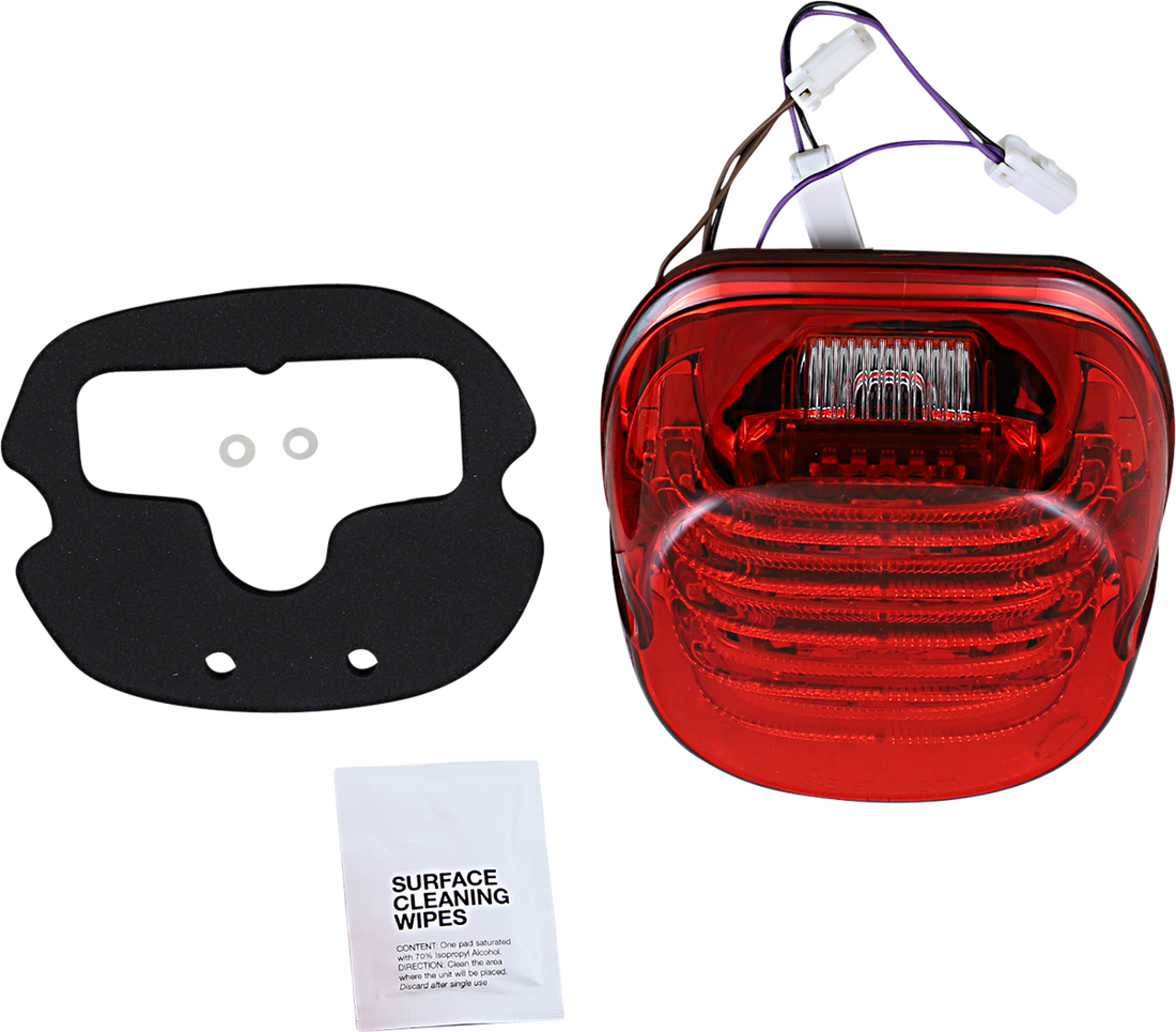 2010-1416 - CUSTOM DYNAMICS Taillight/Turn Signal -  Top Window - Red Lens PB-TL-INT-TW-R