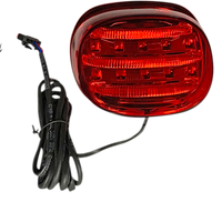 2010-1430 - CUSTOM DYNAMICS Mini Taillight -  Turn Signal Eliminator Mount - Red PB-ELIMTL-BCM-R