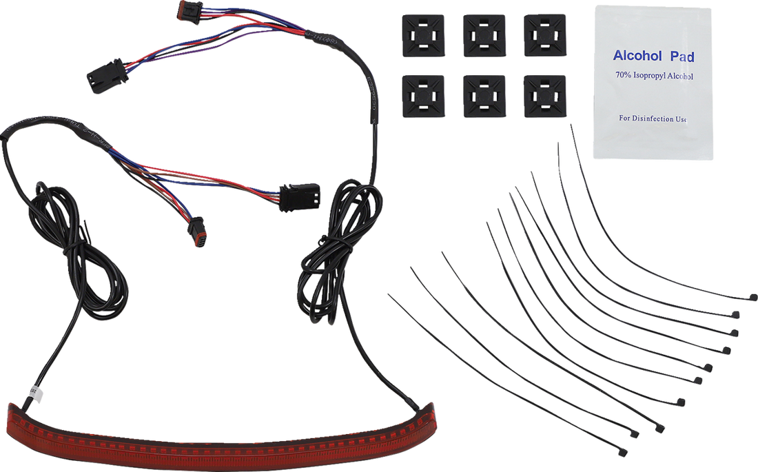 2010-1465 - CUSTOM DYNAMICS Taillight with Turn Signals - Red CD-FATBOY-R