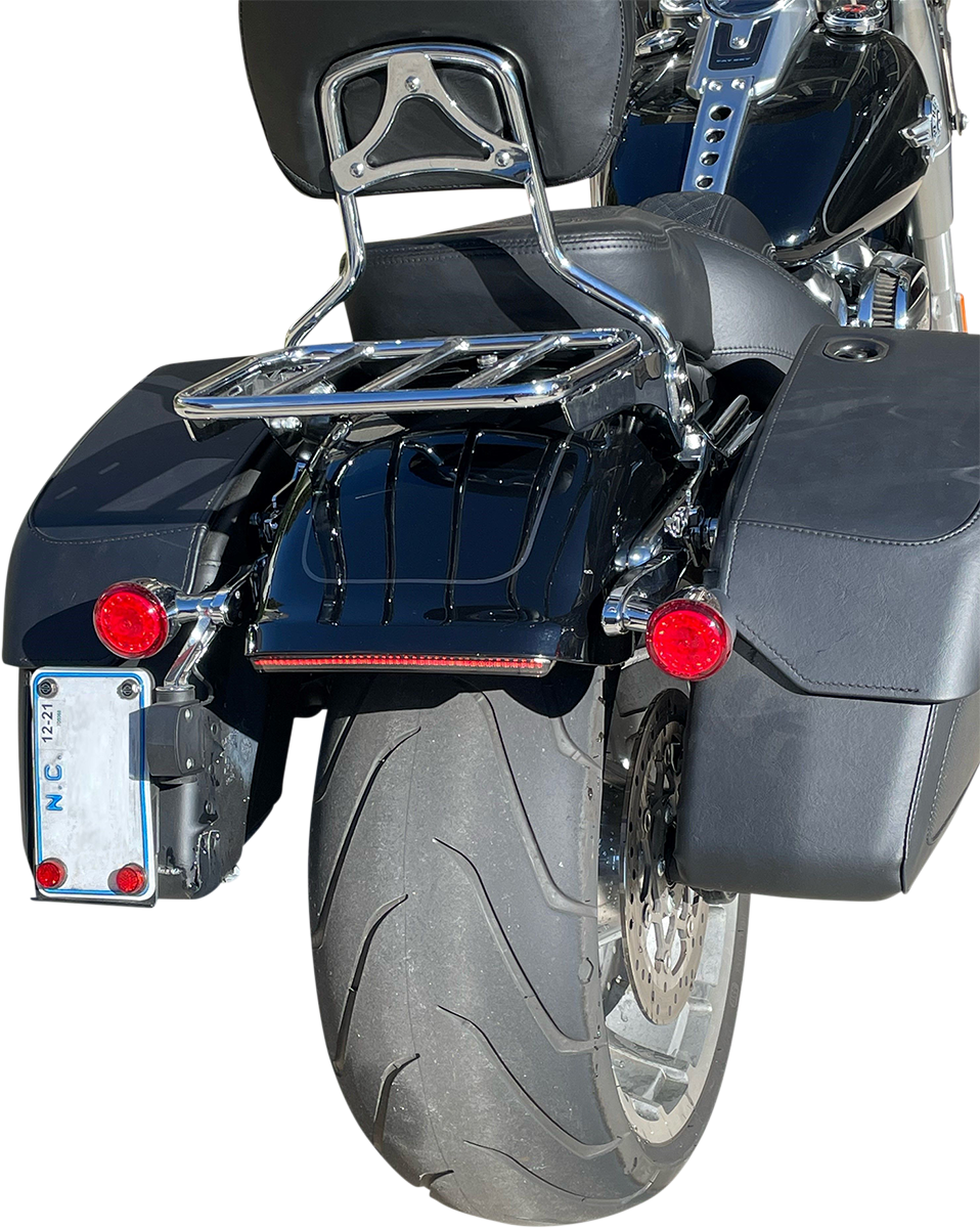 2010-1465 - CUSTOM DYNAMICS Taillight with Turn Signals - Red CD-FATBOY-R