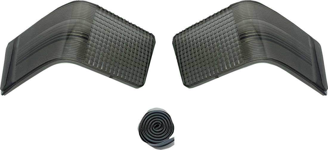 2010-1488 - CUSTOM DYNAMICS Taillight Lens - Tour-Pak - Smoke CD-TP-LENS-S