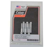 2014-6 - D-Ring Cadmium Rocker Arm Cover Screw Set by Colony
