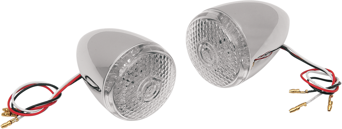 2020-0278 - DRAG SPECIALTIES Turn Signal Kit - Clear/Red - Rear 20-6578CRLED