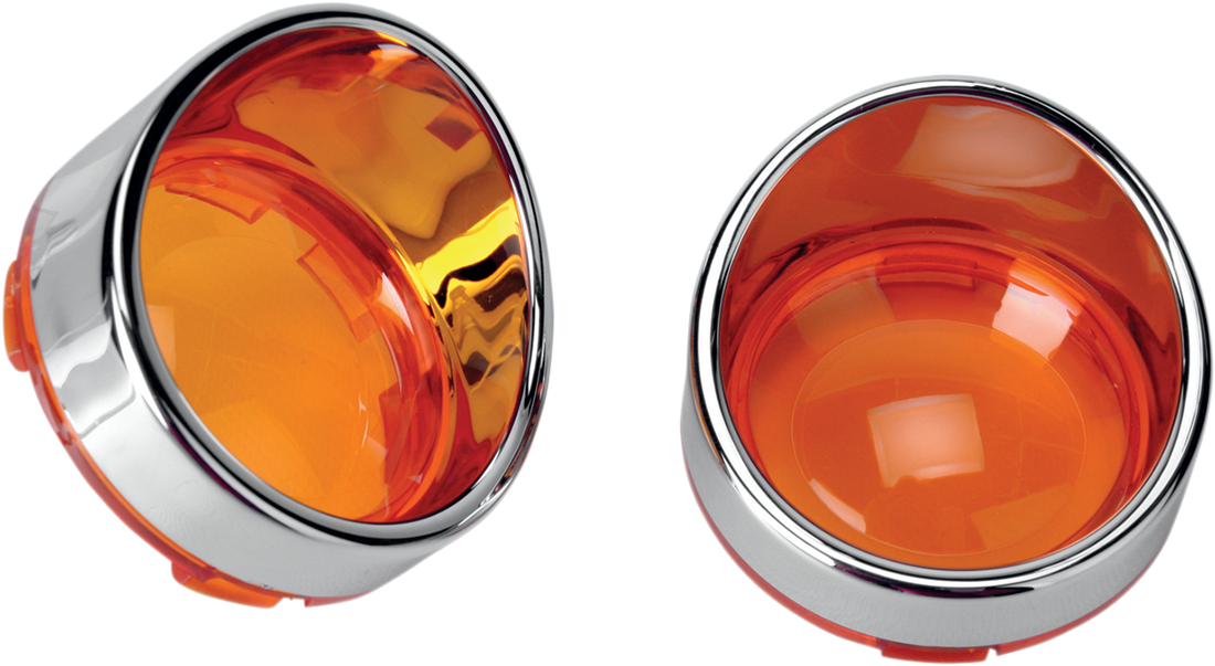 2020-0402 - DRAG SPECIALTIES Visor-Style Bezel/Lenses - Smoke/Mirror L22-6828MC